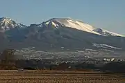 浅科より望む浅間山