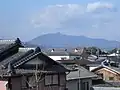 京都市西京区桂地区から望む愛宕山