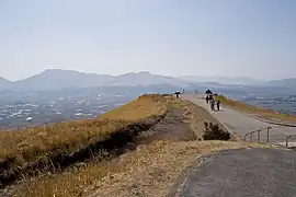 大観峰の遊歩道