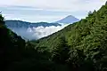 峠から望む富士山