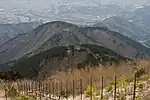 花立付近から見た堀山