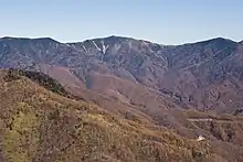 雁坂峠の位置(100x100内)