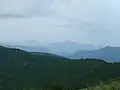 四国カルストから望む中津明神山
