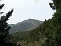 和田峠付近より連行峰