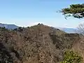 登山道から見た高取山