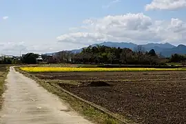高野尾町から経ヶ峰の眺望