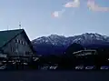 東武日光駅からの女峰山。
