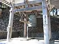 七面山にある鐘楼