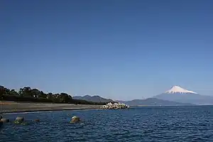 三保の松原と富士山