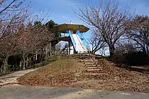 山頂の展望台