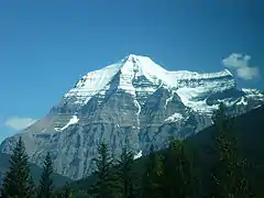 南側から見たロブソン山