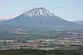 ポロモイ山から望む羊蹄山