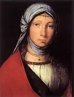 ジプシーの少女ウフィツィ美術館 蔵