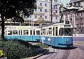 M5形（2620）＋m5形（1974年撮影）