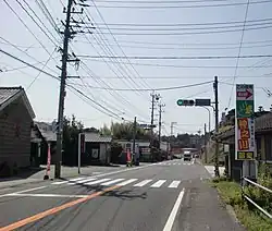 麦生田東交差点
