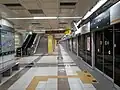下りホーム(2018年3月)