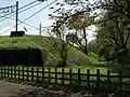 旧駅（村山貯水池→狭山公園前→旧・多摩湖）跡（武蔵大和 - 西武遊園地・2007年4月）
