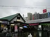 高架化以前の南口駅舎2004年4月12日