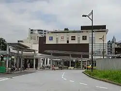西口(2016年8月11日)