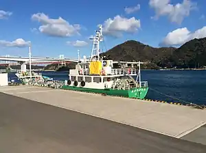 徳島県鳴門市の撫養港