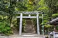 草戸愛宕神社への参道入り口の鳥居