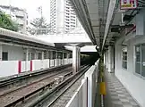 1番線ホーム（2011年9月19日）