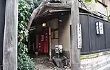 玄関廻り（2018年2月撮影）