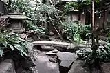 中庭（2018年2月撮影）