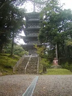 重要文化財 妙成寺五重塔(羽咋市)