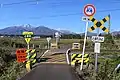 第4種踏切（えちごトキめき鉄道妙高はねうまライン 6番なかむら踏切）