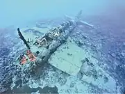チューク州（トラック諸島）に沈む、彩雲