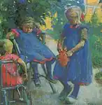 庭の子供たち(1905)