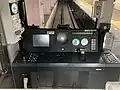 N3112編成の運転台。N3101編成とはワイパースイッチ、モニター装置等が異なる。