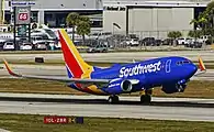 サウスウェスト航空737-700N560WN