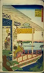 26.長崎丸山の景（安政6年10月）