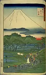 69.駿河原の風景（万延元年10月）