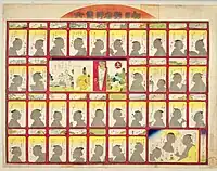 柴田是真「初日影名所双六」