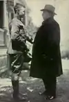 Charles Taft with his father
