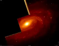 ハッブル宇宙望遠鏡で観測したNGC 3054