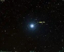 NGC 771は恒星カシオペヤ座50番星(DSS)