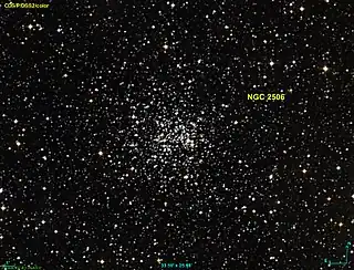 散開星団NGC2506。
