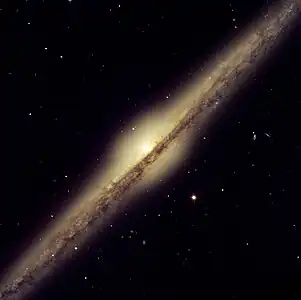 NGC 4565 as seen by the ESO VLT FORS(visual and near-UV FOcal Reducer and low dispersion Spectrograph)