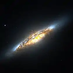 ハッブル宇宙望遠鏡による画像。視野角0.9′credit:NASA/STScI/WikiSky.