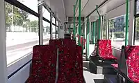 車内(2013年撮影)