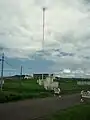 NHK本荘ラジオ中継局送信塔全景