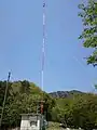NHK釜石ラジオ中継放送所送信塔全景