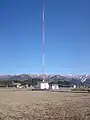 NHK花輪ラジオ放送所送信塔全景