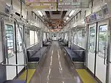 6200系50番台 車内
