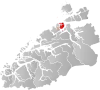 クリスチャンスンの位置の位置図