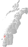 アルスタハウグの位置の位置図
